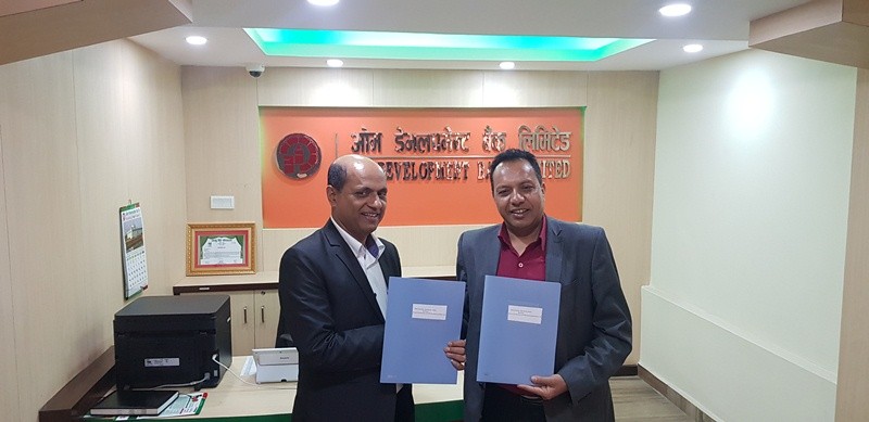 ओम डेभलपमेन्ट बैंकले सूर्या लाईफ इन्स्योरेन्सको पोलिसी बेच्ने
