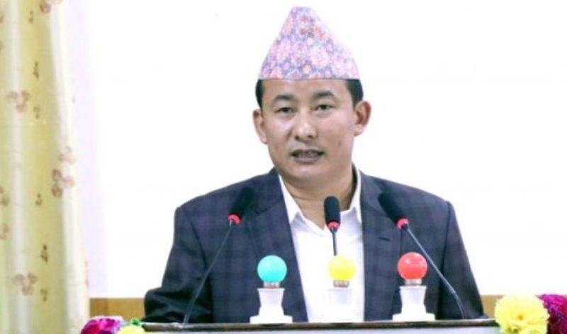 प्रदेश १ सरकारको अर्थमन्त्रीमा फेरि पनि इन्द्रबहादुर आङ्बो