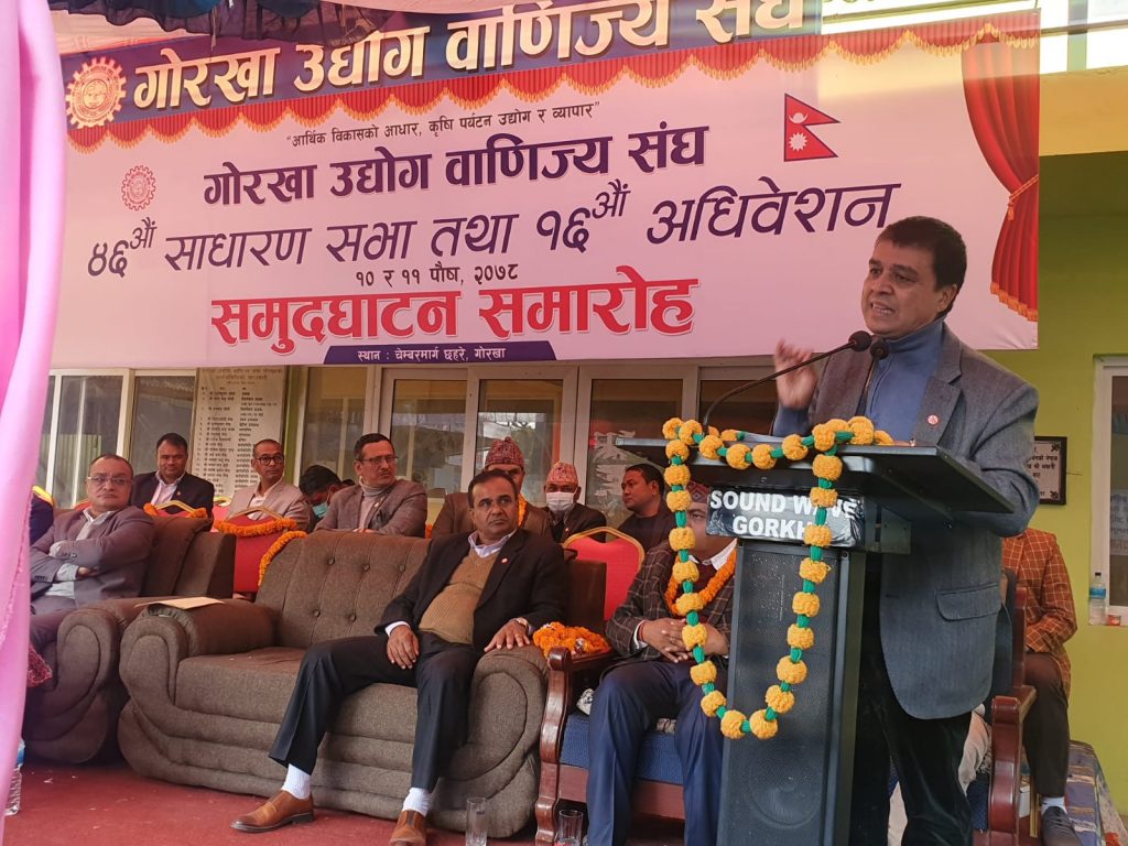 राज्य–निजी क्षेत्र साझेदारीमा सरकारी रुग्ण उद्योगहरु सञ्चालन गरौँः वरिष्ठ उपाध्यक्ष ढकाल