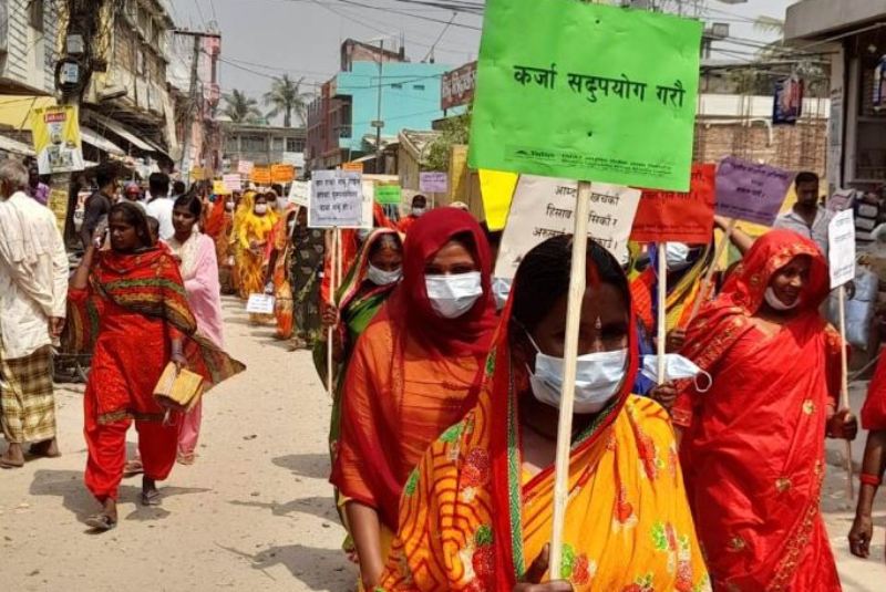 वित्तीय साक्षरता सप्ताह: मिर्मिरे लघुवित्तद्वारा विभिन्न तीन स्थानमा कार्यक्रम सञ्चालन