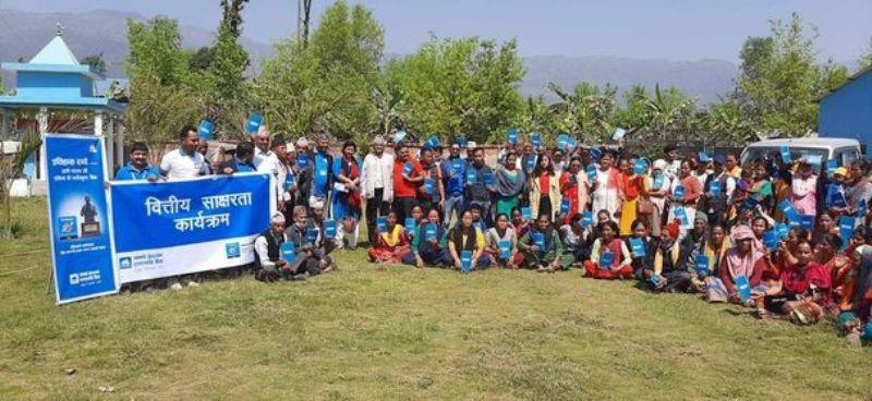 एनएमबी बैंक कर्णाली प्रदेशद्वारा दुई जिल्लामा वित्तीय साक्षरता कार्यक्रम