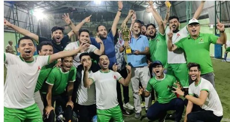 प्रदेश स्तरीय अन्तर बैंक फुटसल प्रतियोगिताको उपाधि नविल बैंकलाई