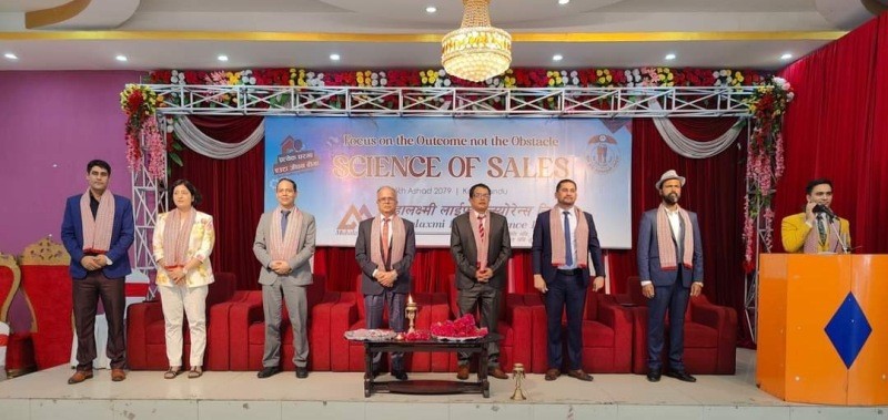 महालक्ष्मी लाईफ इन्स्योरेन्सका अभिकर्ताहरुलाई “साइन्स अफ सेल्स” सम्बन्धी प्रशिक्षण