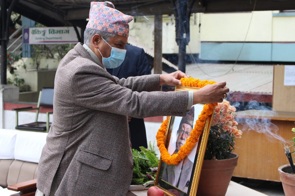 प्रथम गभर्नर जबराको निधनमा राष्ट्र बैंकमा श्रद्धाञ्जलीसभा(फोटोफिचर)