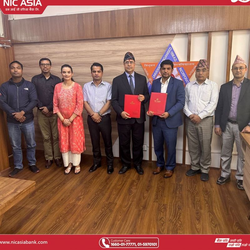 एनआईसी एशिया बैंकको मोबाइल एपबाट थापाथली र पशुपति बहुमुखी क्याम्पसमा भुक्तानी गर्न सकिने
