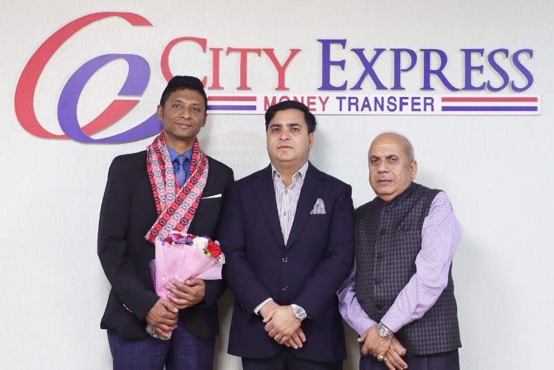 सिटी एक्सप्रेस मनी ट्रान्सफरको सीइओमा नीरजमान सैंजु