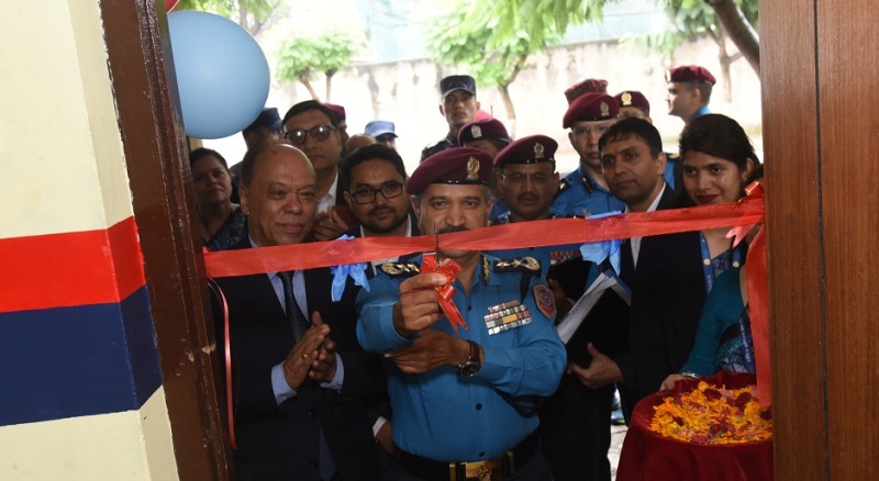 राष्ट्रिय वाणिज्य बैंकको ६४ औँ एक्सटेन्सन काउन्टर प्रहरी प्रधान कार्यालयमा