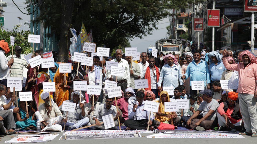 साँवाब्याज फिर्ता माग्दै मिटरब्याजी साहु आन्दोलनमा