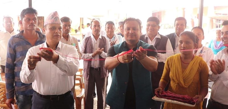 राष्ट्रिय वाणिज्य बैंकको एक्सटेन्सन काउन्टर जिल्ला प्रशासन कार्यालय कपिलवस्तुमा