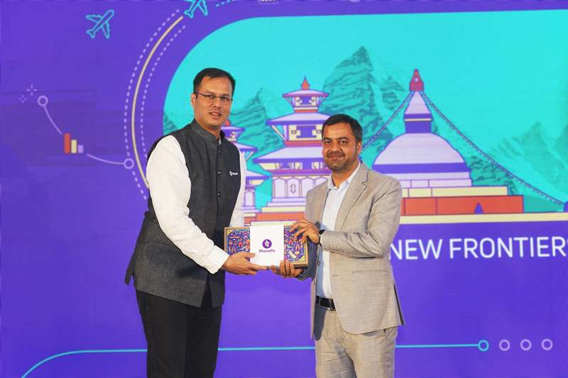 फोनपेद्वारा नेपालमा यूपीआईमार्फत संचालित सेवाहरूको प्रदर्शनी