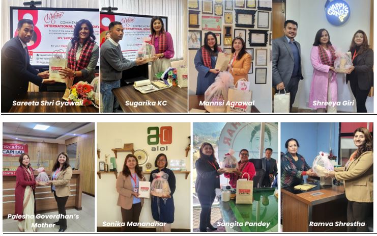 प्रभु क्यापिटलद्वारा अन्तर्राष्ट्रिय महिला दिवसको अवसरमा महिलाहरुलाई सम्मान