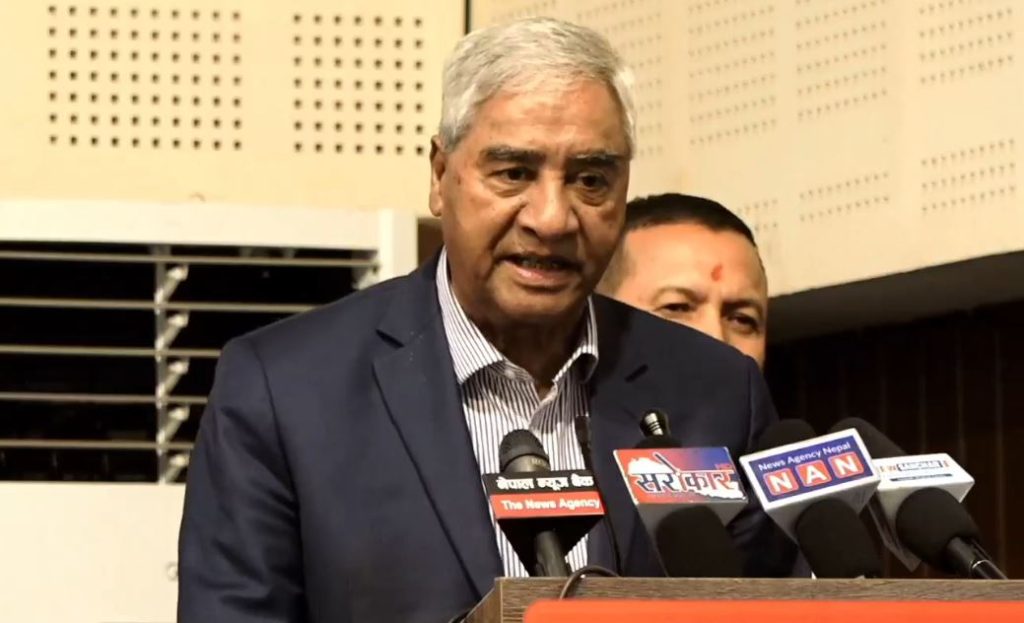 नयाँ मौद्रिक नीतिअनुसार ब्याजदर घट्दा कर्जा प्रवाह बढ्ने र अर्थतन्त्रमा उत्साह ल्याउनेछः देउवा
