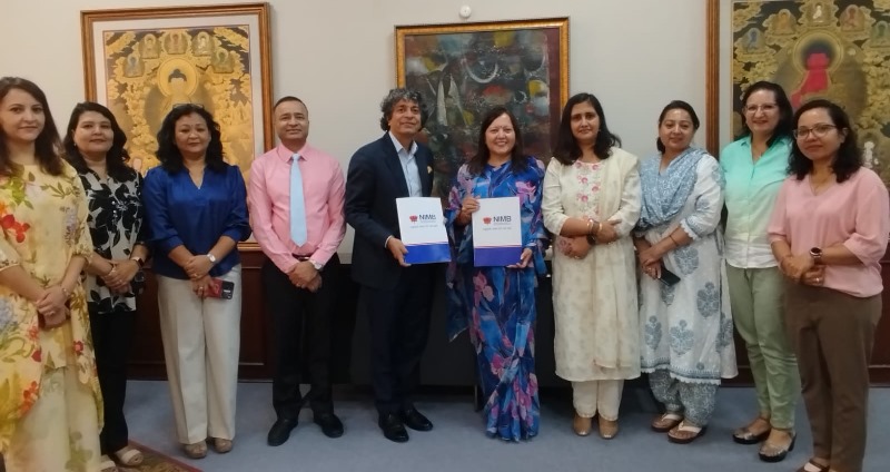 नेपाल इन्भेष्टमेण्ट मेगा बैंकले महिला उद्यमी महासंघ नेपालका सदस्यलाई विशेष छुट दिने