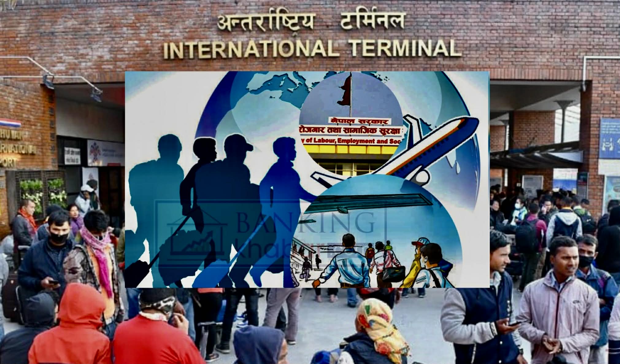 पछिल्लो ६ महिनामा रोजगारका लागि ५ लाख ९० हजार बढी विदेशीए !