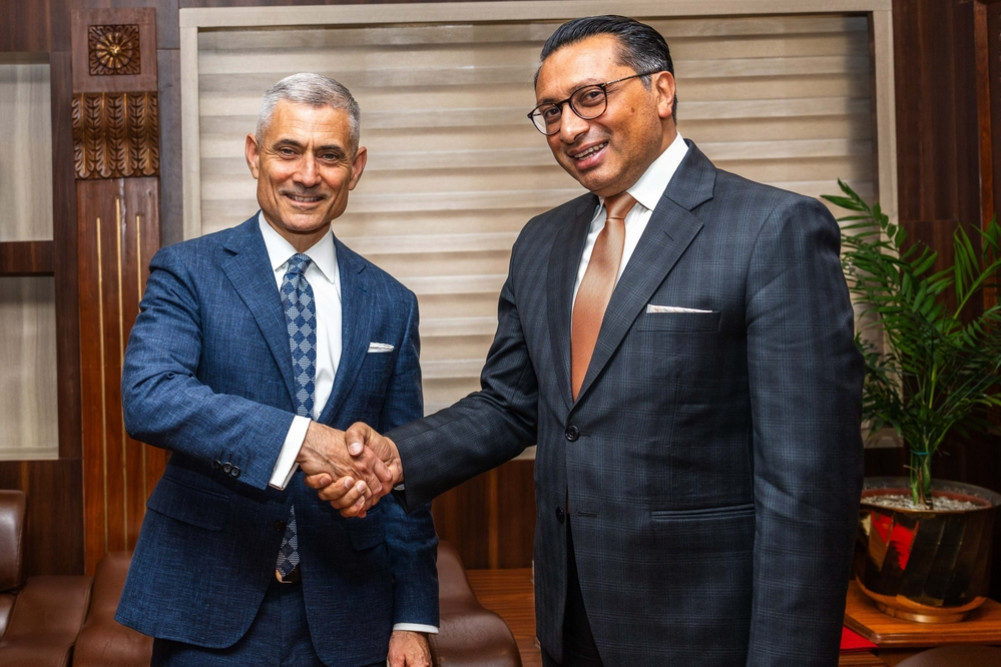 अर्थमन्त्री वाग्ले र अमेरिकाका सहायक विदेशमन्त्री कपुरबीच भेटबार्ता