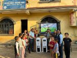कामना सेवा विकास बैंकको सामाजिक पहल, हेल्पिङ ह्यान्ड्स बाल गृहलाई वाटर डिस्पेन्सर प्रदान