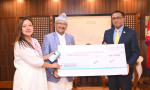 सांग्रिला डेभलपमेन्ट बैंकद्वारा भोटेकोशी बाढीपीडितलाई ७० लाख सहयोग