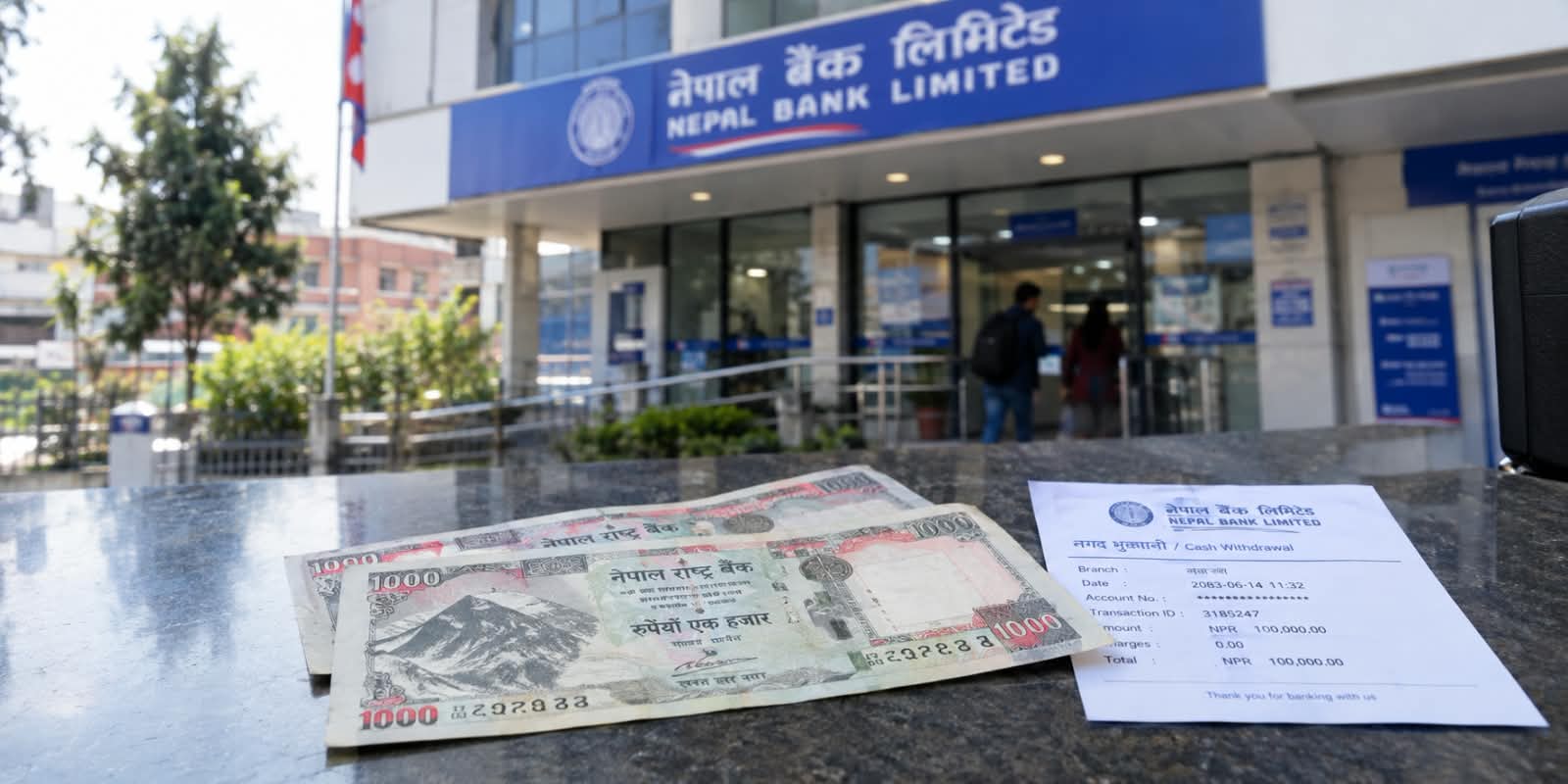 नेपाल बैंकबाट झिकेको १२ हजारमध्ये दुई नोट शंकास्पद भएको दाबी, प्रहरीमा उजुरी