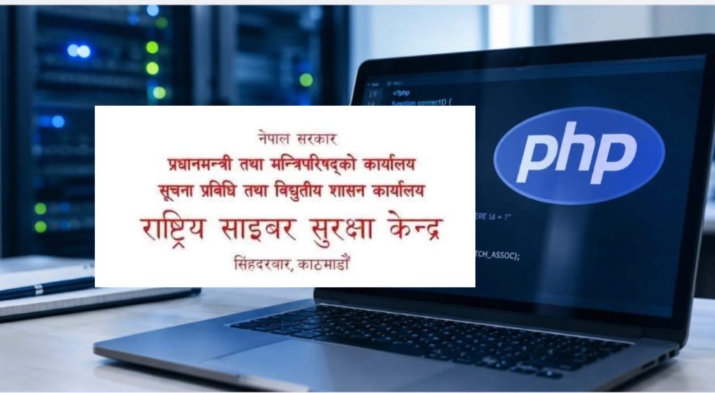 PHP का दुई कमजोरी सच्याउन साइबर सुरक्षा केन्द्रको अनुरोध