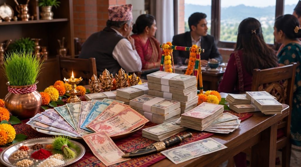 चलनचल्तीको मुद्रा ९ खर्ब नजिक : दसैँमा बजारमा नगदको ओइरो !